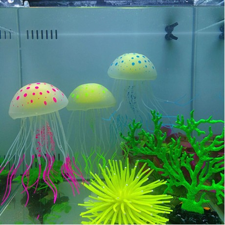 Медуза с подсветкой для аквариума