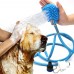 Шланг с щеткой для мытья собак
