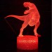 Светильник 3D Динозавры
